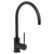 Johnson Suisse Venezia Gooseneck Sink Mixer Matte Black Lead Free
