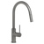 Johnson Suisse Venezia Gooseneck Pull Out Sink Mixer Gunmetal Lead Free