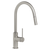 Johnson Suisse Venezia Gooseneck Pull Out Sink Mixer Brushed Nickel II Lead Free
