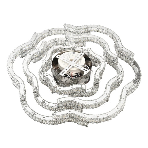 Telbix Jura 3 Tier Pendant Chrome