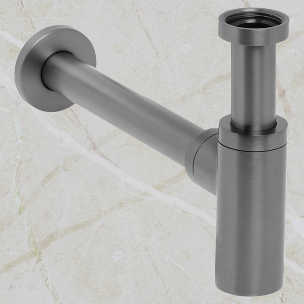 Johnson Suisse Venezia Bottle Trap Brushed Gunmetal