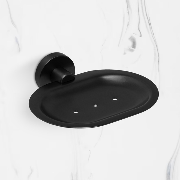 Johnson Suisse Venezia Soap Dish Matte Black