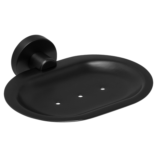 Johnson Suisse Venezia Soap Dish Matte Black