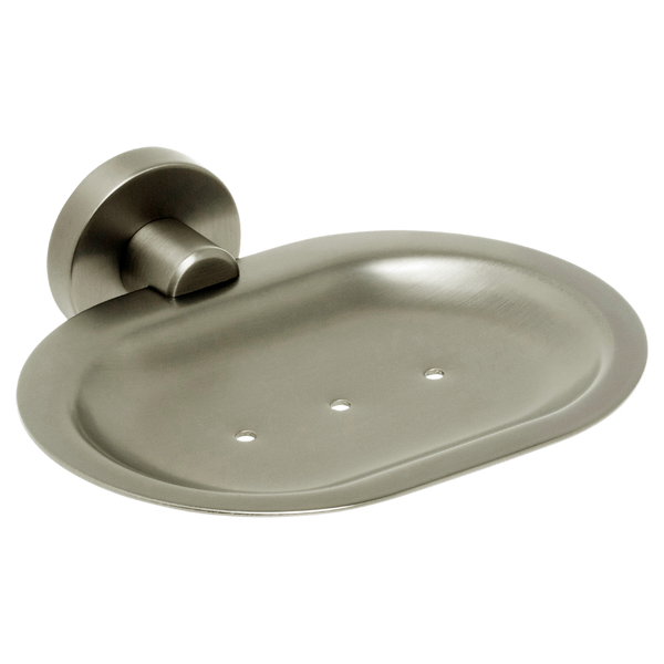 Johnson Suisse Venezia Soap Dish Brushed Nickel