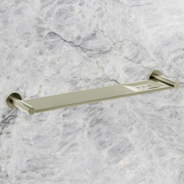 Johnson Suisse Venezia Metal Shelf 450mm Brushed Nickel