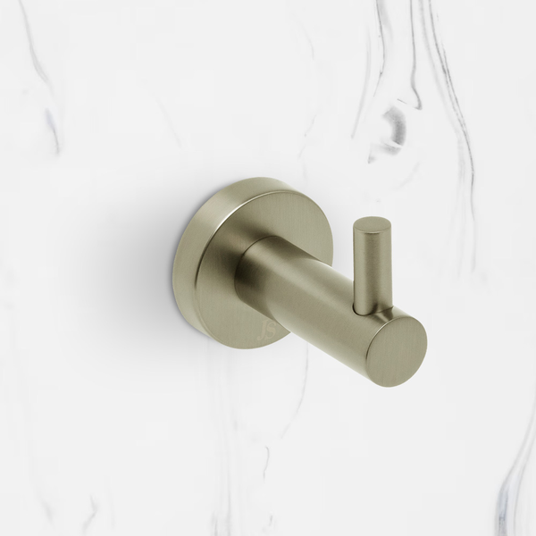 Johnson Suisse Venezia Robe Hook Brushed Nickel
