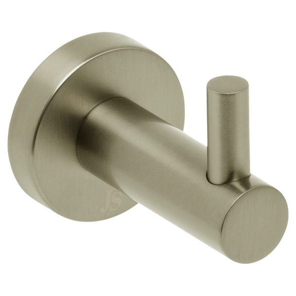 Johnson Suisse Venezia Robe Hook Brushed Nickel