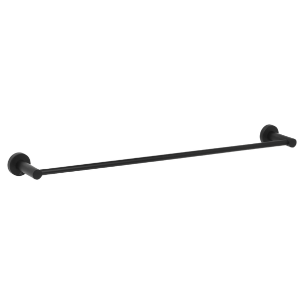 Johnson Suisse Venezia Single Towel Rail 600mm Matte Black