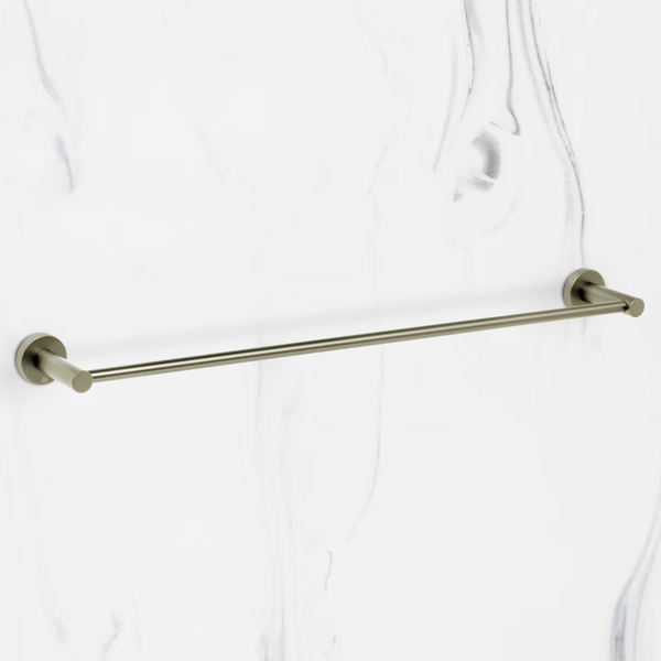 Johnson Suisse Venezia Single Towel Rail 600mm Brushed Nickel