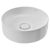 Johnson Suisse Venezia Round Countertop Vessel With Chrome Pop-down Waste White