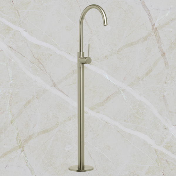 Johnson Suisse Venezia Freestanding Bath Filler Brushed Nickel