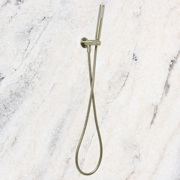Johnson Suisse Venezia Hand Shower With Wall Bracket Brushed Nickel