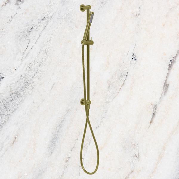 Johnson Suisse Venezia Rail Shower Brushed Brass Gold