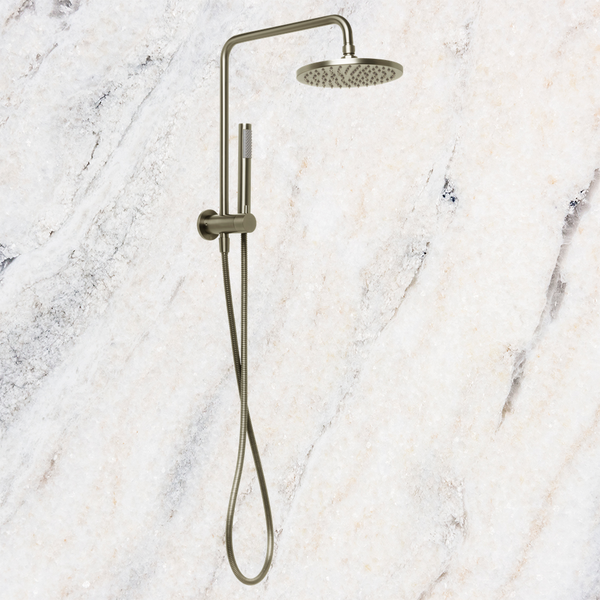 Johnson Suisse Venezia Short Twin Shower Brushed Nickel