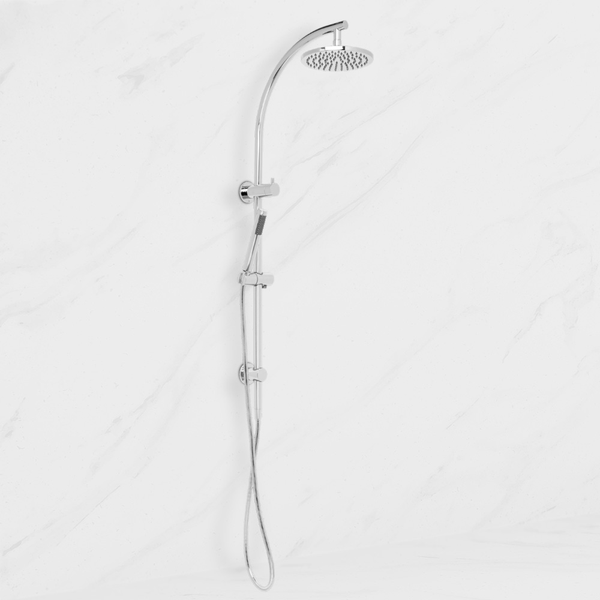 Johnson Suisse Venezia Twin Shower Chrome