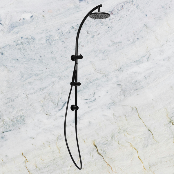 Johnson Suisse Venezia Twin Shower Matte Black