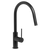 Johnson Suisse Venezia Gooseneck Pull Out Sink Mixer Matte Black