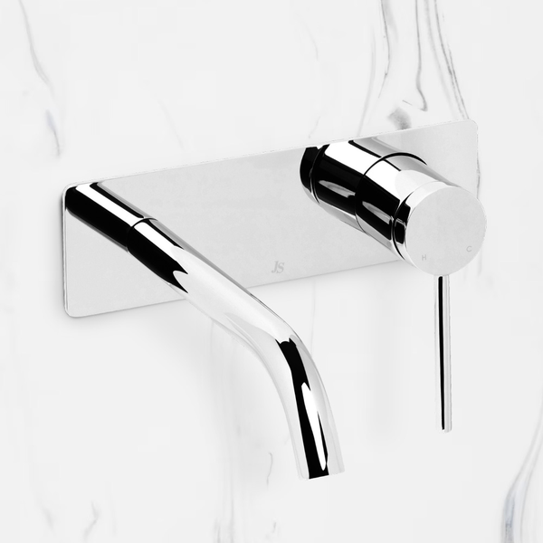 Johnson Suisse Venezia Wall Basin Mixer Chrome