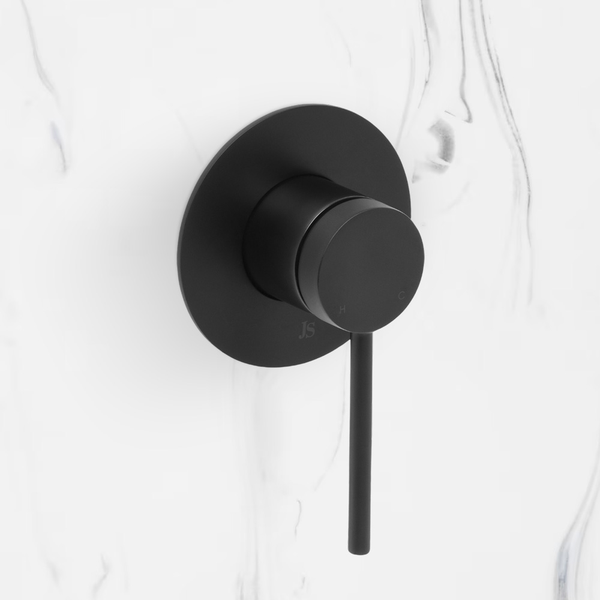 Johnson Suisse Venezia Shower Mixer Matte Black