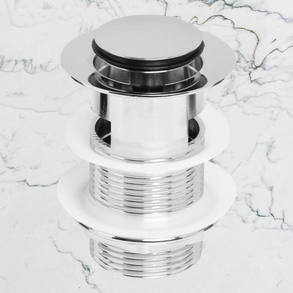 Johnson Suisse Venezia Pop-up Waste 32mm With Overflow Chrome