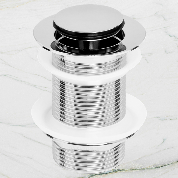 Johnson Suisse Venezia Pop-up Waste 32mm Without Overflow Chrome