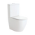 Fienza Koko Tornado Flush Back-to-Wall Toilet Suite with Slim Seat Gloss White