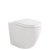Fienza Koko Tornado Flush Wall-Faced Toilet Suite (Pan and Seat and GEBERIT In-Wall Cistern) Matte White