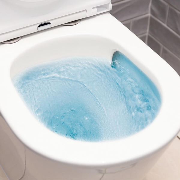Fienza Koko Tornado Flush Back-to-Wall Toilet Suite P-Trap (Pan+Seat+GEBERIT Cistern) with Slim Seat Gloss White