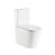 Fienza Kaya Tornado Flush Back to Wall Geberit Toilet Suite Gloss White with Slim Seat with S-Trap 160-230