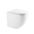 Fienza Alix Ambulant Wall-Faced Toilet Suit (Pan and Seat and GEBERIT Sigma In-Wall Cistern) Gloss White