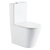 Fienza Aluca Tornado Flush Back-to-Wall R&T Toilet Suite with Slim Seat P-Trap Gloss White