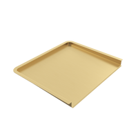 Alma Aiden Portable Drain Board Brushed Brass Gold