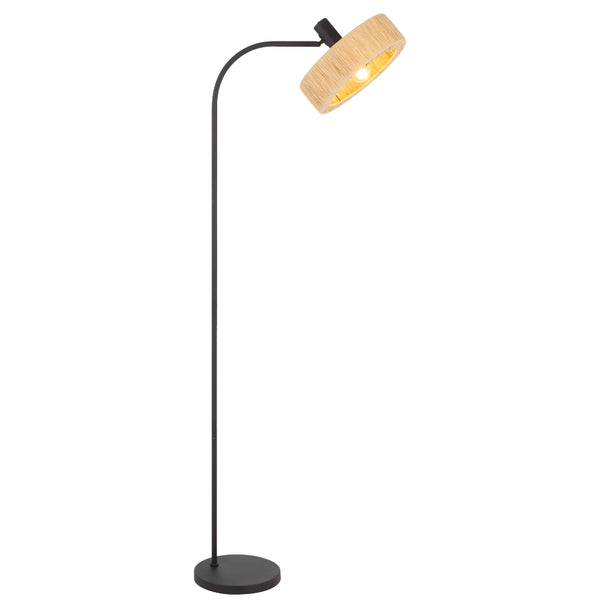 Telbix Katrin Floor Lamp Black