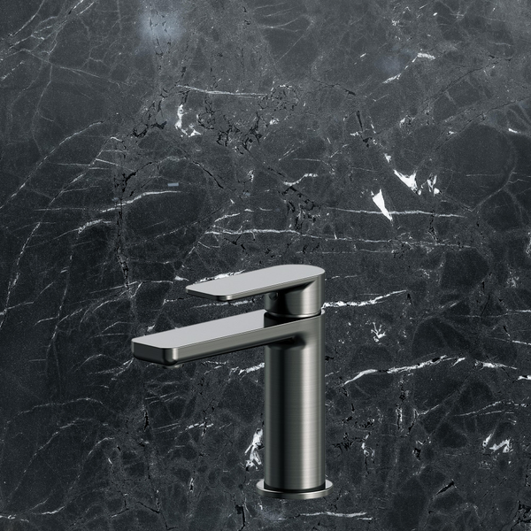 Arcisan Kibo Basin Mixer Brushed Gunmetal