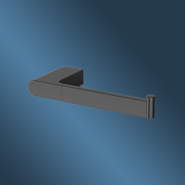Arcisan Kibo Toilet Roll Holder Brushed Gunmetal