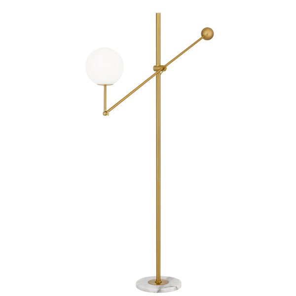 Telbix Kemi Floor Lamp Gold