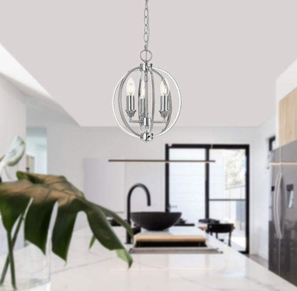 Telbix Kendall Pendant 3 Chrome