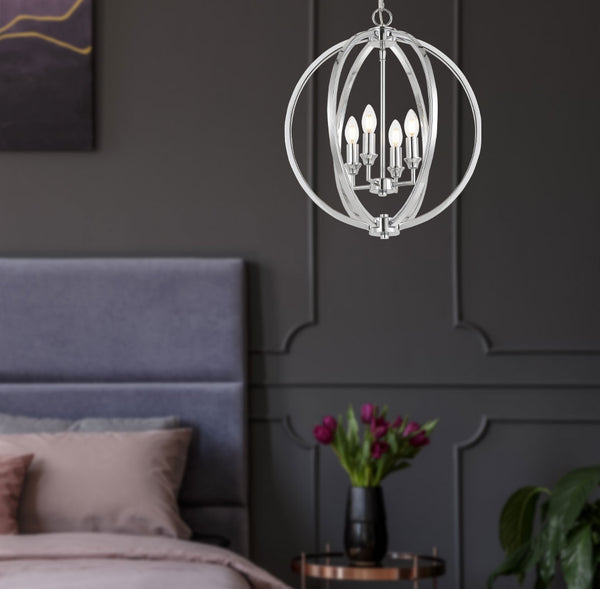 Telbix Kendall Pendant 4 Chrome