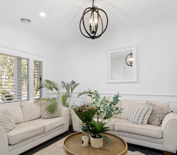 Telbix Kendall Pendant 4 Black