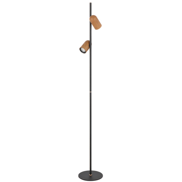 Telbix Kindle Floor Lamp Black