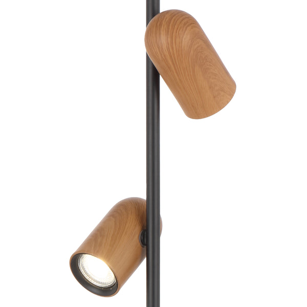 Telbix Kindle Floor Lamp Black