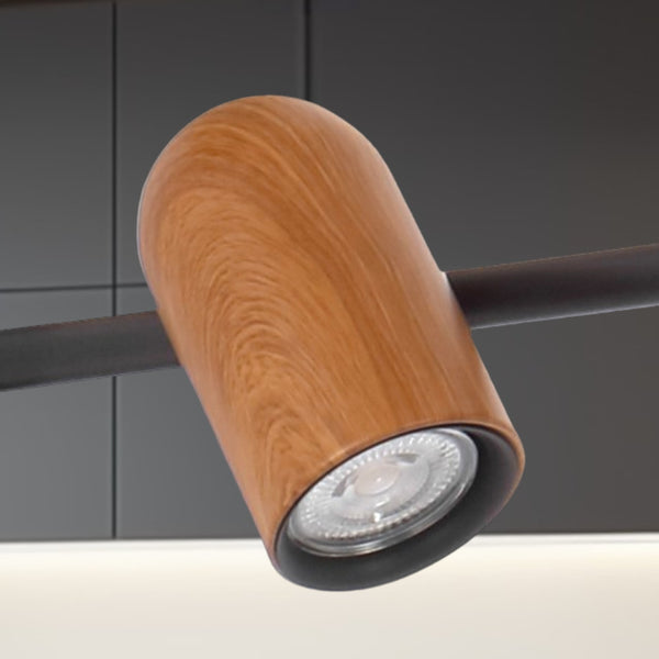 Telbix Kindle 4 Light Pendant Black