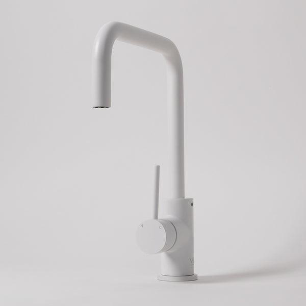 Alma Charlotte White Square Mixer