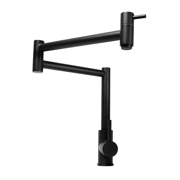 Alma Barbara Bench Pot Filler Matte Black