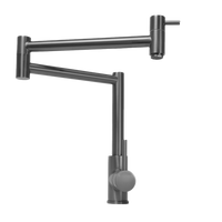 Alma Barbara Bench Pot Filler Brushed Gunmetal