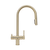 Alma Finton 3 Way Pull Out Filter Water Tap Brushed Brass Gold