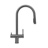 Alma Finton 3 Way Pull Out Filter Water Tap Brushed Gunmetal