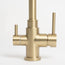 Fleta Brushed Brass Gold 3 Way Filter Water Tap