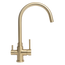 Fleta Brushed Brass Gold 3 Way Filter Water Tap