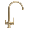 Alma Fleta Brushed Brass Gold 3 Way Filter Water Tap